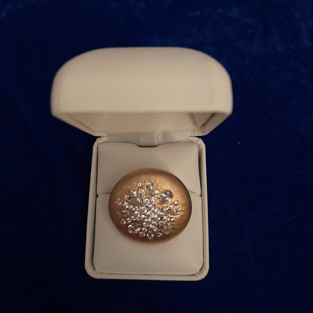 Topaz Designer Dinner Ring
